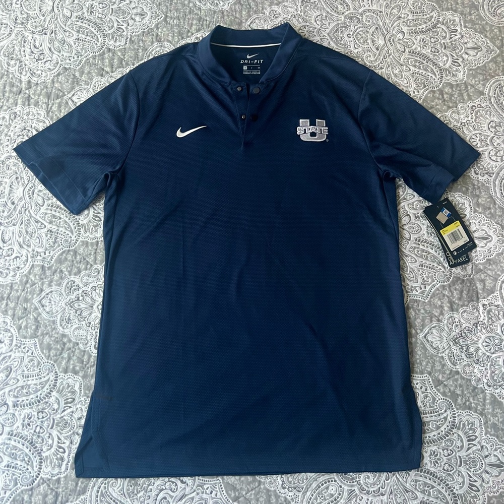 Nike Elite Utah State Aggies Polo Size Small NWT